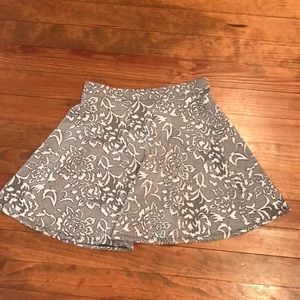 Black and White Detail Skirt